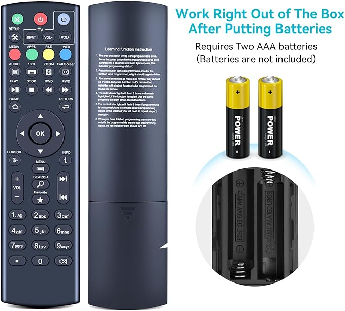 ZWP Replacement Remote Control Compatible - Image 8