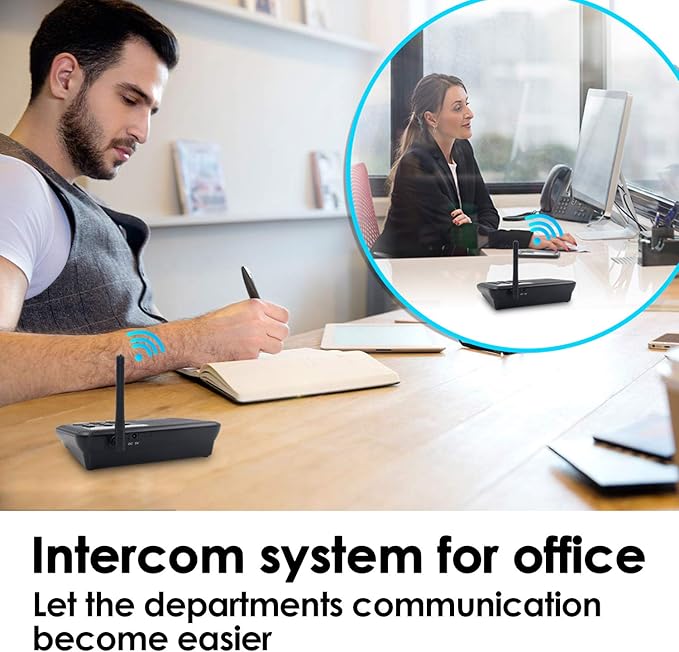 Intercoms Wireless for Home, Home Intercom System Wireless, 5280 Feet Long - Image 4