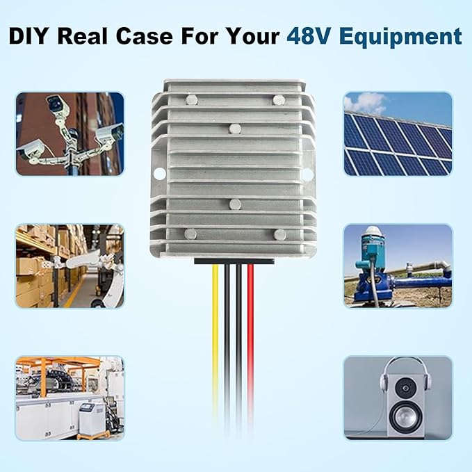 36V 48V to 12V Step Down Converter 35V~60V to 12V Module 8A Buck Converter Step - Image 5