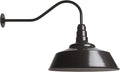 Steel Lighting Co. Large Outdoor Barn Light | Gooseneck Light Fixture | Made in by SteelLightingCo