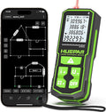 Huepar Laser Distance Measure 395Ft. Digital Rechargeable Laser Measuring Tool by Huepar