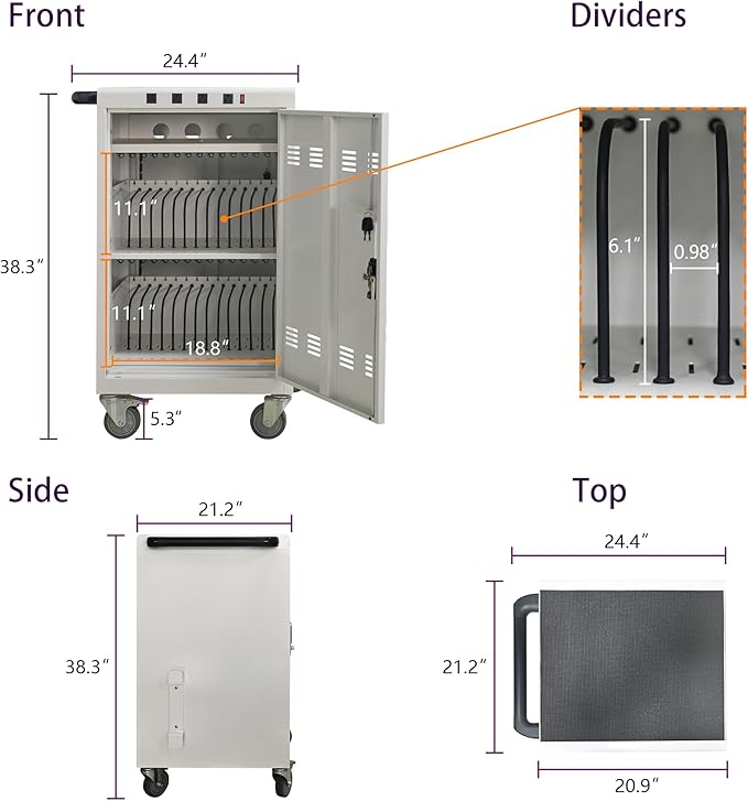 35 Device Mobile Charging Station - Image 5