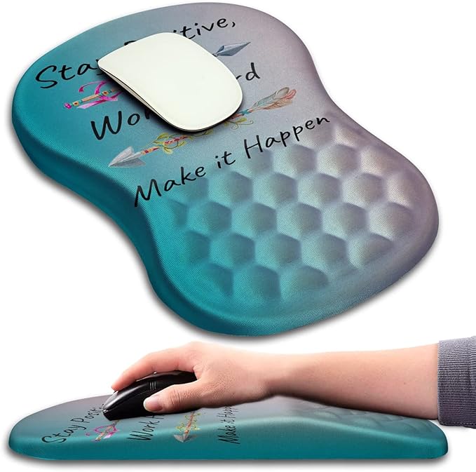 KUOSGM Mouse Pad Wrist Support, Ergonomic Mouse Pad by KUOSGM