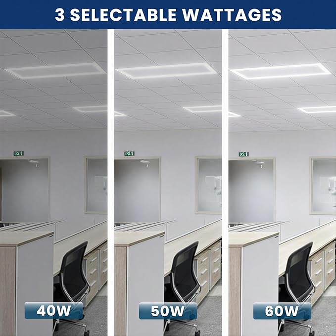 Nothing BUT LEDs 2x4 FT Edge-Lit Frame LED Flat Panel Light, 5CCT Selectable - Image 3