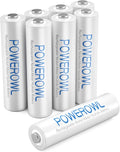 POWEROWL AAA Rechargeable Batteries, Rechargeable AAA Batteries 1000mAh High by POWEROWL