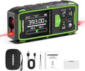 Huepar Professional Dual Laser Measuring Tool 393ft, Rechargeable Bilateral by Huepar
