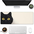 Eflxamz Desk Pad, Cute Cat Large Gaming Mouse Pad by Eflxamz