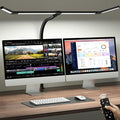 ONEMIX 42" LED Desk Lamp with Clamp, Architect Desk Light with Remote, by DeskLamp