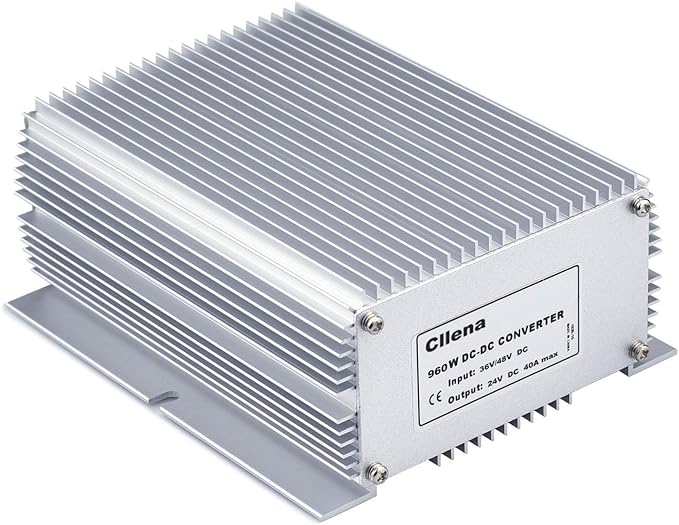 Cllena 36V/48V to 24V 40A 960W DC/DC Buck Transformer, Waterproof Voltage - Image 2