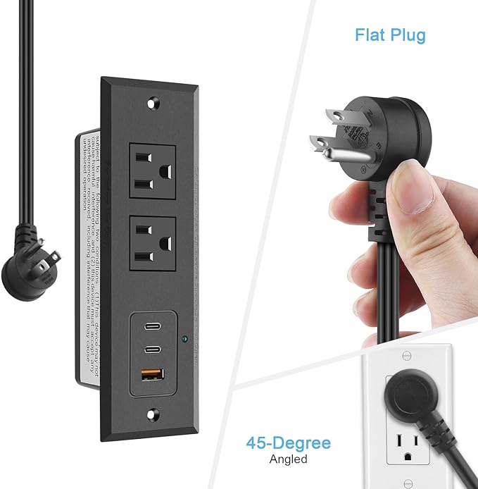 CCCEI Recessed Power Strip - Image 5