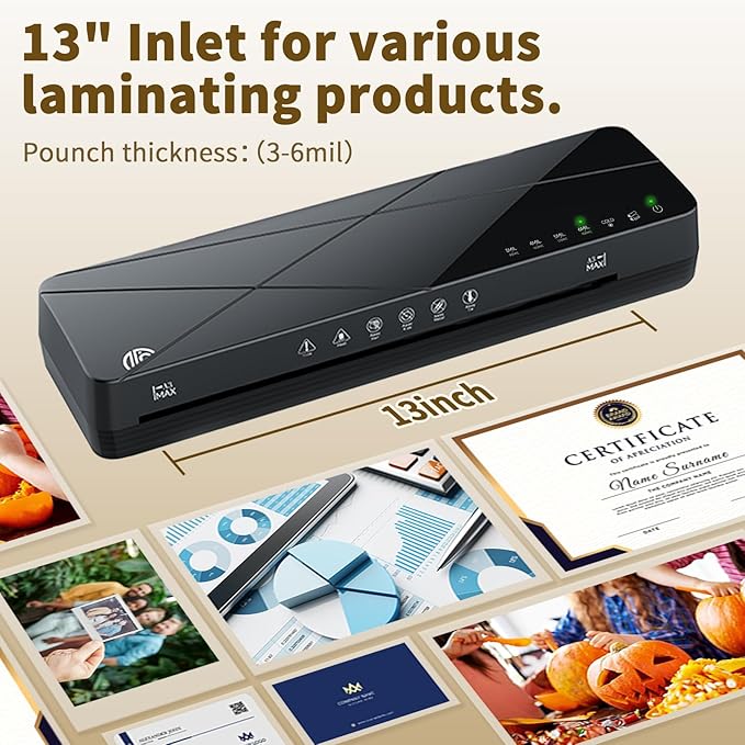 Crenova Laminator Machine 13 inch, Laminating Machine - Image 7