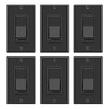 BESTTEN 6 Pack Dimmer Wall Light Switch, Compatible by BESTTEN