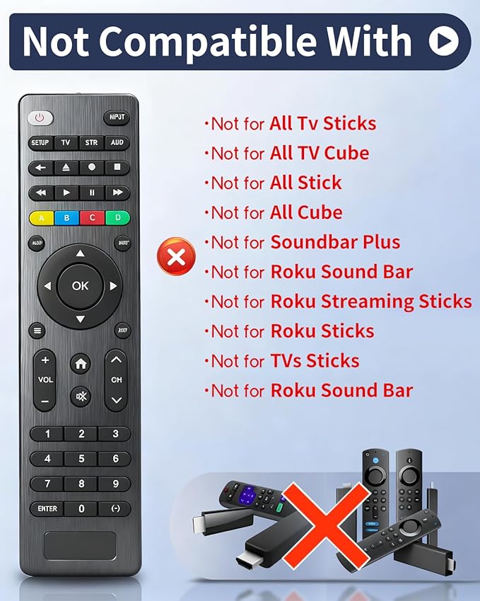 Universal Replacement TV Remote – Compatible - Image 4