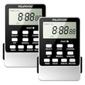 Outlet Timer, NEARPOW Dual Digital Light Timer by NEARPOW