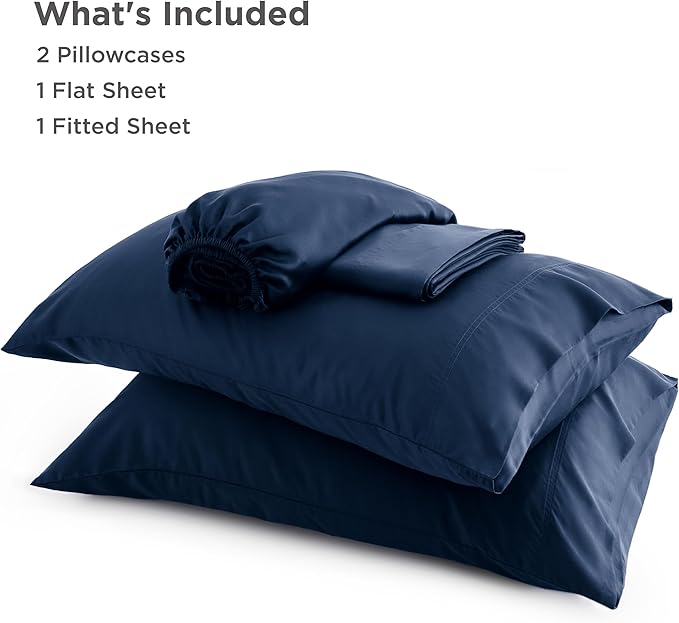 Bedsure Full Size Bed Sheets, Cooling Sheets, Rayon Derived from Bamboo - Image 7