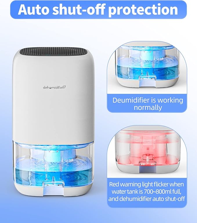 Dehumidifier, TABYIK 35 OZ Small Dehumidifiers - Image 6