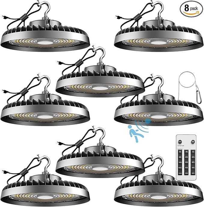 Lightdot Smart 200W LED High Bay Lights 30, 000LM UFO Lights by LightdotLighting