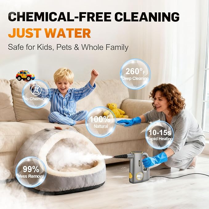 Handheld Pressurized Steam Cleaner - Image 5