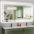 YEELAIT 68x36 Inch LED Bathroom Mirror by YEELAIT