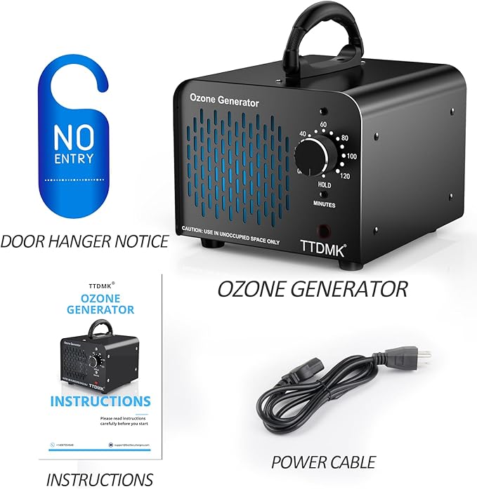 Ozone Generator 128, Commercial Ozone Machine Odor Removal, High Capacity Ozone - Image 9