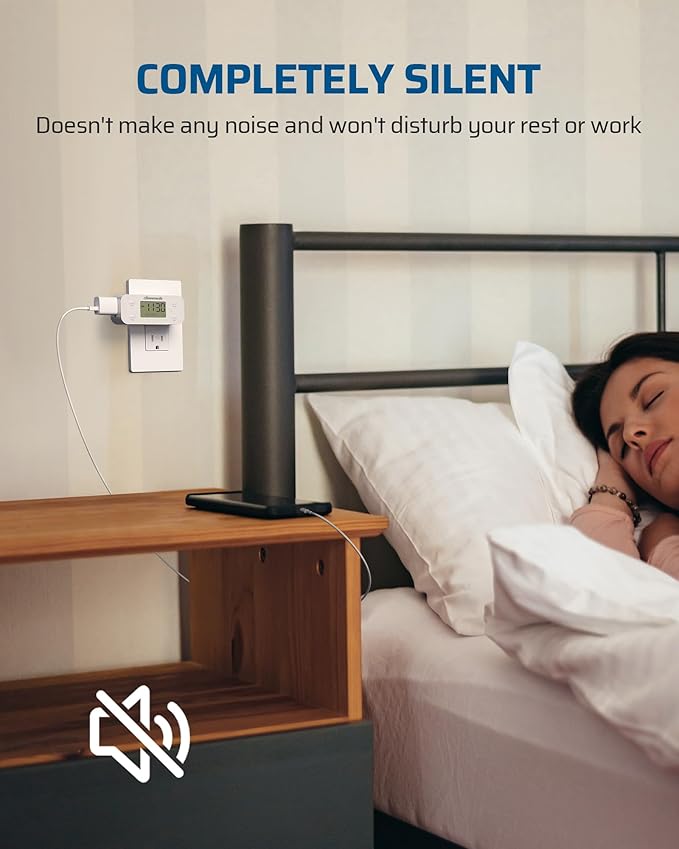 DEWENWILS 24 Hour Programmable Digital Timer Outlet, Timers - Image 6