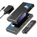 JCHICI HDMI Switch 3 in 1 Out, 4K@60Hz Switcher Splitter, Auto-Switching HDMI by JCHICI