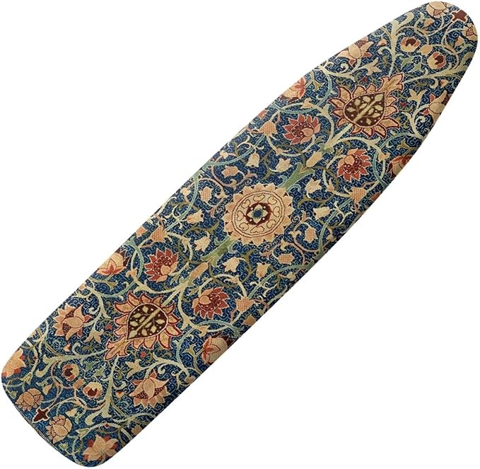 ZCFYGDX Vintage Flower Print 15 x 48 Ironing Board Covers Nylon Buckle Straps by ZCFYGDX