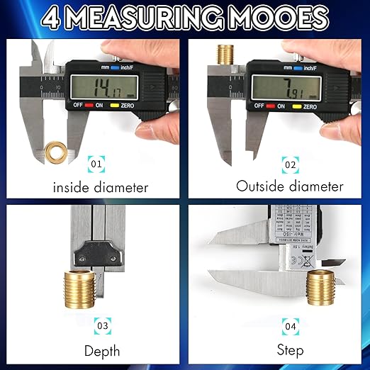 Simhevn Digital Caliper Measuring Tool, - Image 7