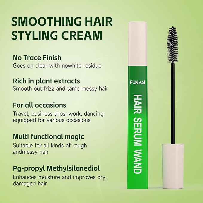 FUNAN Hair Serum Styling Wand for Flyaway Control, Frizz Smoothing, Edge Styling - Image 7