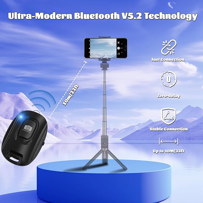 VYVIYON Bluetooth Camera Remote Shutter - Image 3