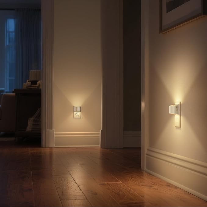 DORESshop LED Night Light, Night Lights Plug into Wall, 3 Level Brightness - Image 7