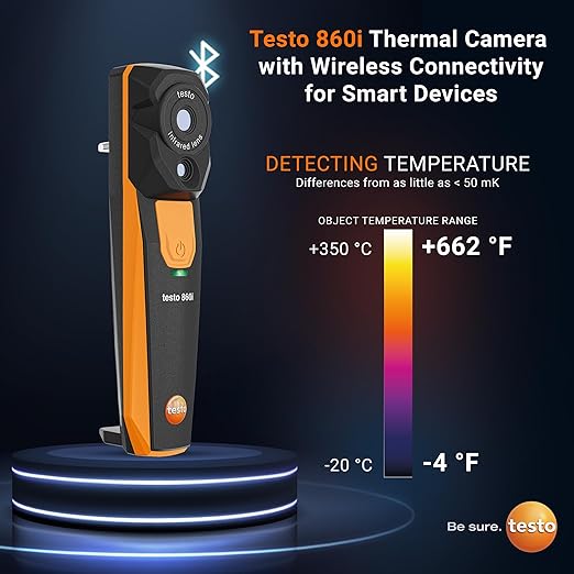testo 860i Wireless Thermal Imaging Camera - Image 3