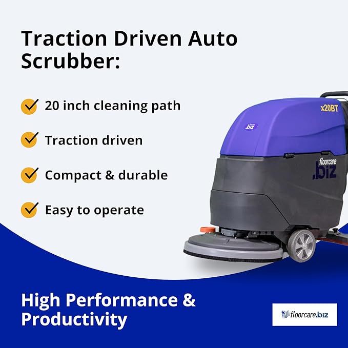 USA-CLEAN X20BT Traction Driven Auto Scrubber Machine Bundle - Image 2