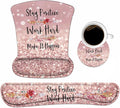 Keyboard Wrist Rest and Mouse Pad Wrist Support Set by Unknown