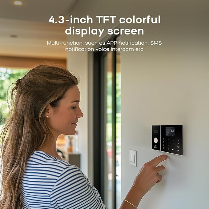 PGST WiFi Alarm System for Home Security, DIY Door Alarm Sensors, Tuya App - Image 2
