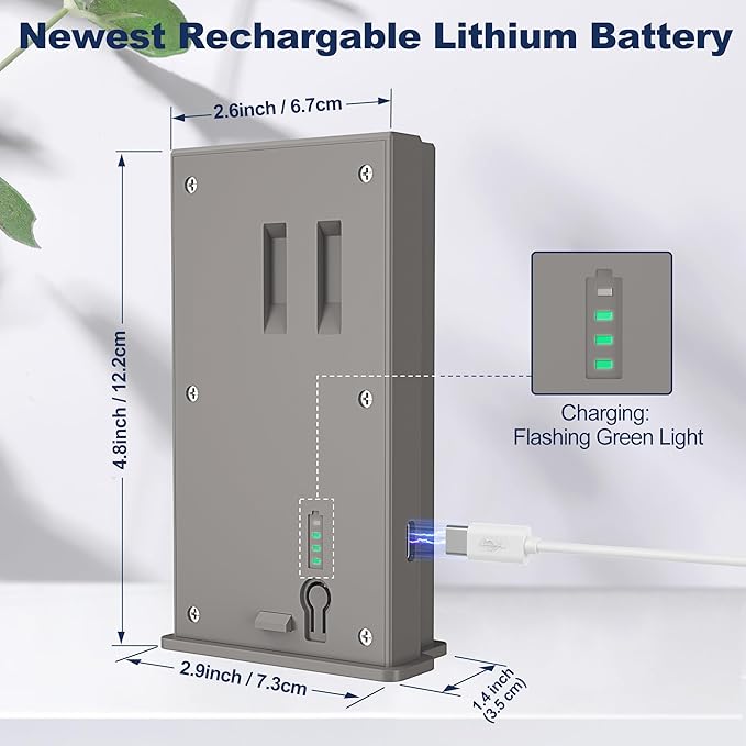 Lesaps 4Pack Rechargeable Reveal Lipo Lithium Battery Pack - Image 8