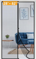 Yotache Magnetic Screen Door Fits Door Size 28 x 82, Screen Size 30" x 83" by yotache
