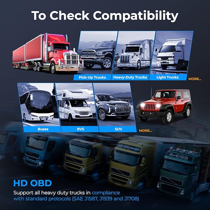 NEXAS Heavy Duty Truck Scanner NL102 Full System Diesel Truck Scan Tool - Image 4