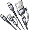 USB C Cable 10FT, USBA to USBC Cable, USBC to C Cable, by PRAKIE