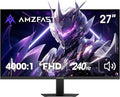 Amzfast 27 Inch 240Hz Gaming Monitor, FHD Fast VA Panel 4000:1 Contrast by Amzfast