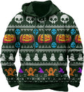 Halloween Hoodie Men Graphic Pumpkin Ghost Printed Sweatshirt Casual Trendy by Spatofa