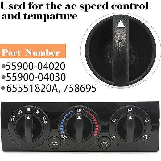 Tacoma HVAC Heater Control Knob Compatible - Image 3