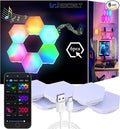HEDCINLT Smart Hexagon Lights DIY Hexagon Led Light App & Remote Controlled & by HOMEDECORLIGHTING