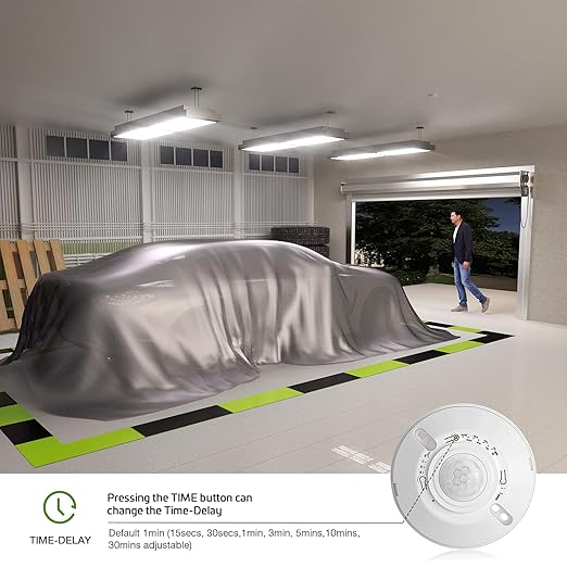 RAYZEEK 360 Degree Ceiling Mount Occupancy Sensor Switch, High Sensitive - Image 5