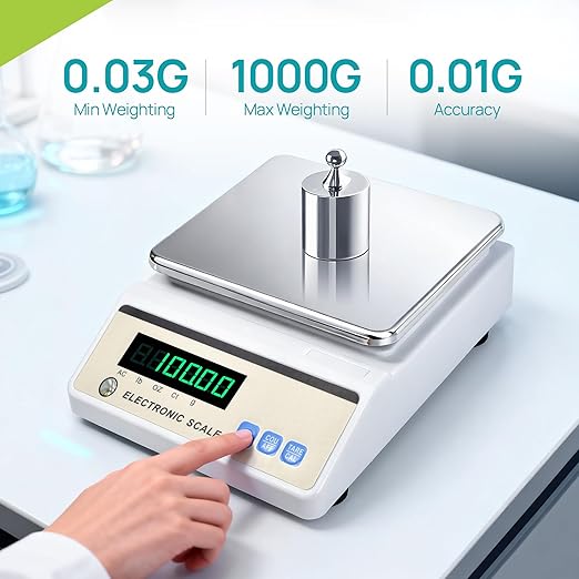 LICHEN Lab Analytical Balance 1000g x 0.01g - Image 7