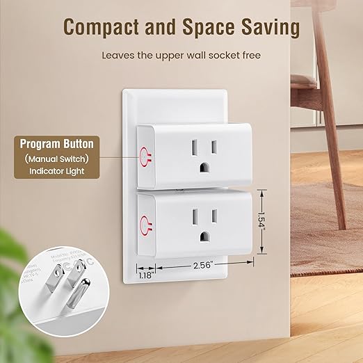 SURAIELEC Wireless Light Switch, Remote Control Outlet, Decorator Rocker Wall - Image 6