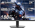 SANSUI 24 Inch Gaming Monitor 180Hz, DP 1.4 & HDMI 2.0 Ports High Refresh Rate by SANSUI