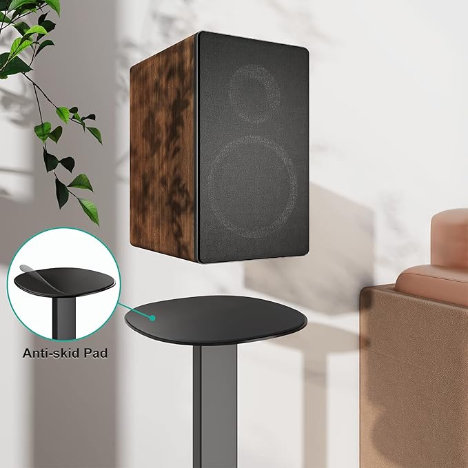 WALI Universal Speaker Stands, 23 Inch Surround Sound Speaker Stands - Image 7