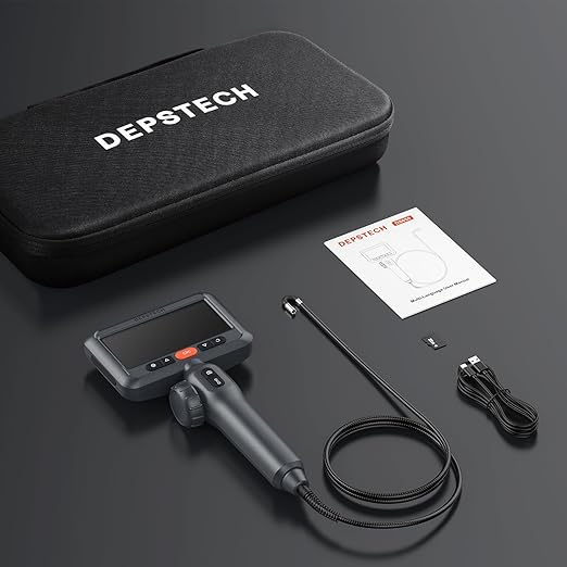 DEPSTECH 210° Two-Way Articulating Borescope, 0.24in Ultra-Slim Endoscope Camera - Image 9