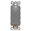 LIDER Minimalist Design Matte Finish Lighted Decorator Switch, Frameless Paddle by LIDER